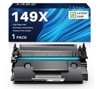 149X Tóner con chip compatible con HP 149X W1490X 149A W1490A para HP Laserjet Pro MFP 4102FDW 4102FDN 4102DW Laserjet Pro 4002DW 4002DN (W1490X negro, 1 paquete)