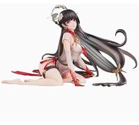 14cm Gray Raven:NFsgVCGJ Qu - Red Lotus Figure PVC Statue Game Action Figure Model Collection Doll Decoration Gift