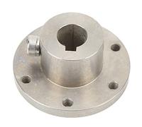 14mm Stainless Steel Key Hub RC Shaft Coupling | Motor to Wheel Connector Replacement Part | Robust RC Car/Truck/Crawler Upgrade | Chain Slot Design