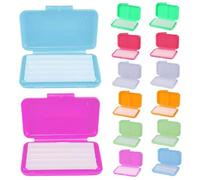 14PCS Cera para aparatos ortopédicos, cera de ortodoncia con sabor a frutas para alineadores, usuarios de aparatos ortopédicos, soportes, sujetadores invisibles...
