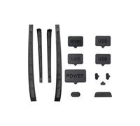 14PCS Dust Plugs Compatible para PS5 Slim, Consola de juegos cubierta de polvo Tapón de silicona a prueba de polvo Puerto Protector de polvo Controlador de juego Filtro de polvo Red Stopper Kit