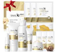 14PCS Skincare Coreano Kit, Snail Skincare Set, Set Cuidado Facial Mujer