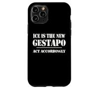 14th Amentment Resist Ice Is The New Gestapo Act Accordingly Carcasa para iPhone 11 Pro