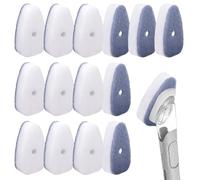 14uds Recambios Esponja Fregar Platos para Scrub Daddy Dish Daddy, Cabezales Repuesto Antirayaduras Estropajos Duraderos para Cocina Estufa Parrillas y Baño(Solo Cabezales Esponja)