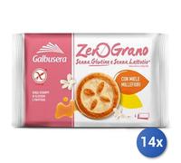 14x Multipack Galbusera Galletas Zero Trigo Froll Miel Gr220