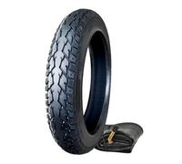 14x2.125 57-254 Tire and Tube Set for Electric Bike 8-Level Design, 14 2.125 Anti Puncture Snow Tire for Ebike with Bent Valve Inner Tube, 14x2.125 Off-road Tread
