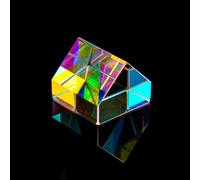 15 18 22mm RGB x-Cube Prisma combinador Divisor Cruz poliedro dicroico pirámide física enseñanza decoración fotografía Lente(20mm House)