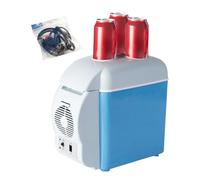 15-25 ° C Refinete de automóviles eléctricos con Modo de Silencio Doble, 7.5 l de refrigerador de glaciere portátil, 12 V DC para Cocina, automóvil y Dormitorio, del Soporte de Chips