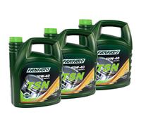 15 (3x5) Litro FANFARO 10W-40 Tsn Aceite Rn 0700/MB 229.1 / VW 502.00/505.00