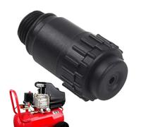 15,5 mm de plástico negro respirador de aceite para bombas de compresor de aire - 9 mm de diámetro interior, 55,6 mm de longitud total, 1 pieza