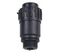15,5 mm de plástico negro respirador de aceite varilla de ventilación sombrero para accesorios de compresor de aire - 9 mm de diámetro interior, 55,6 mm de longitud, rosca macho (pc)
