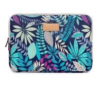 15.6 Inch Laptop Case Suitable for Acer/asus/dell/ipad Pro/lenovo/macbook Pro/macbook Air/women Laptop Sleeve with Colorful Leaf Print Pattern (blue)