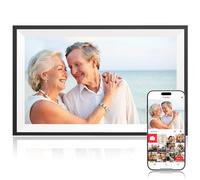 15.6 inch WiFi Digital Picture Frame, 32GB Large Storage Digital Photo Frame, IPS HD 1080P Touch Screen Smart Photo Frame, Auto-Rotate, Wall Mountable, Easy Setup to Share Photos/Videos via Frameo APP