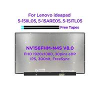 15.6" IPS Laptop LCD Screen NV156FHM~N4S V8.0 for Lenovo ideapad 5~15ARE05 ThinkPad T15 P15s Gen 2 ThinkBook G2 1920x1080 30pin