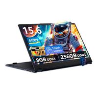 15,6 Pulgadas Ordenador Portátil 2 en 1,Core 8100Y procesador 8 GB RAM 256 GB SSD PC Portátil, Pantalla 1920*1080 Portátil, Tybe C, USB 3.0, Wi-Fi 5 y BT 5.0 ultradelgado y ligero Computadora Laptop