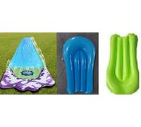 15.8 ft/480 cm Tobogán de Agua con 2 Tablas, Tobogán Acuático para Césped, Water Slip and Slide para Césped, Fiesta de Verano, Jardín, Actividades Acuáticas al Aire Libre(Azul)