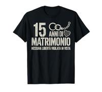 15 Anni Di Matrimonio Regalo Uomo 15 Anni Matrimonio Camiseta
