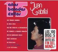 15 Anos, Baladas, Exitos (CD) Juan Gabriel (Importación USA)