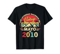 15 Años Cumpleaños Vintage Nacido En Junio 2010 Camiseta