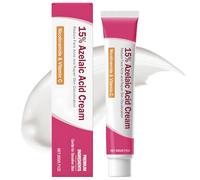 15% Azelaic Acid, Acido Azelaico, Crema Quita Manchas Cara, Reduce Las Cicatrices Del Acné y Los Puntos Negros, Mejora el Tono de la Piel Opaca y Proporciona una Hidratación Refrescante, 20g