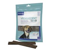 Snack dental vegetariano para perros Veggiedent - Virbac - Tamaño: Medio