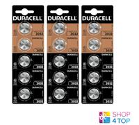15 Baterías De Litio Duracell Cr2032 3V Botón Dl2032 Exp 2033 NUEVO
