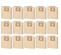 15 bolsas de aspiradora 2609256°F33 para Bosch AdvancedVac 20, EasyVac 3, UniversalVac 15, AdvancedVac 18 V