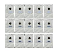 15 Bolsas For Polvo Compatibles Con Ecovacs Y Debot, Accesorios For Bolsas De Repuesto For Aspiradoras Robot X2pro/X2/DEX86.