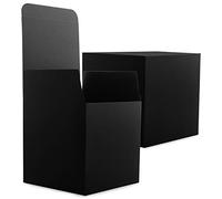 15 cajas de regalo de cartón, cajas de regalo de papel kraft reciclado, cajas de regalo para dama de honor, cajas de regalo de Kraft con tapas para fiestas, bodas, cumpleaños, 15,24 x 15,24 x 15,24 cm