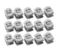 15 clips de revestimiento de plástico para Ford Fusion 2013-2020 para Tauro Five Hundred Freestyle para MERCURY para Montego para SABLE W716350-S300, color negro