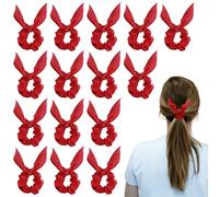 15 coleteros de satén para el pelo, coleteros pequeños, coleteros de seda, coleteros finos, accesorios para el cabello para mujeres y niñas, cuerdas elásticas, soporte para cola de caballo