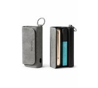 [15+ COLORES] Funda e-smoQ para IQOS ILUMA i & ILUMA - Funda para accesorios IQOS, Bolsa también para ILUMA Prime (gris)