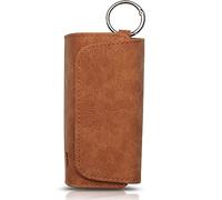 [15+ COLORES] Funda e-smoQ para IQOS ILUMA i & ILUMA - Funda para accesorios IQOS, Bolsa también para ILUMA Prime (marrón)