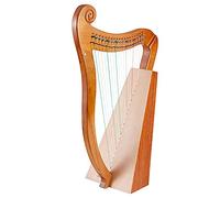 15 Cuerdas De Arpa De Madera De Caoba De Nailon, Para Principiantes Amantes De La Música Para Niños Adultos, Nota Tallada, Con Llave De Ajuste, Bolsa De Transporte Y Partitura Musical