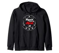 15 de Abril Cumpleaños Legend Man Boy Desde el 15 de Abril Sudadera con Capucha