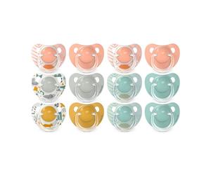 ¡15% DTO! Chupetes Anatómicos Clásicos Tetina Silicona +18M