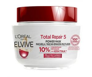 ¡15% DTO! Elvive Total Repair 5 Mascarilla Reparadora para Pelo Dañado 300 ml