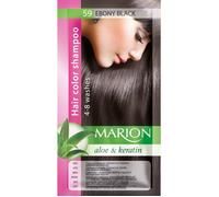 Marion. Champú de color para el cabello en bolsita, duración de 4 a 8 lavados, con áloe y queratina, color semipermanente