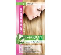 Marion. Champú de color para el cabello en bolsita, duración de 4 a 8 lavados, con áloe y queratina, color semipermanente