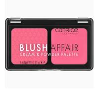 Catrice Cosmetics Paleta de colorete en polvo y en crema Blush Affair, resultado inmediato, luminoso, reluciente, color intenso, 6g