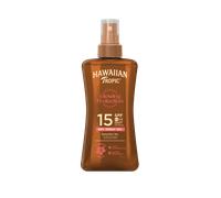 Hawaiian Tropic Protective Dry Spray Oil SPF15 Medium 200ml