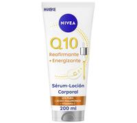 NIVEA Q10 Sérum Loción Corporal Reafirmante + Energizante (200 ml), crema hidratante 72h con Vitamina C y Ácido Hialurónico, crema reafirmante corporal para una piel más firme y energizada