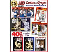 15 DVD Box - JUDO Special 40% OFF - KODOKAN to OLYMPICS