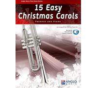 15 Easy Christmas Carols. Trumpet And Accomp.. Includes Part and Audio Online