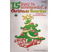15 EASY TO INTERMEDIATE CHRISTMAS FAVORITES - NO CD INCLUDED (CLARINET)