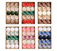 15 esferas de terciopelo para adornos de Navidad para usar en árboles de Navidad, paredes y mantos, incluye trabillas para colgar para una exhibición cómoda (verde)