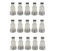 15 filtros de Agua para Lavadora de Alta presión Conector de Grifo para Karcher K2-K7, Filtro de Entrada de arandela conexión de 3/4 Pulgadas para jardín