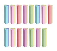 15 gomas de borrar para niños, diseño triangular con huella de gato, para escuela, bocetos, dibujo y arte, gomas de borrar para adolescentes y adultos, juego de goma de escribir y estudiar