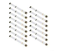 15 hojas de calcomanías termorretráctiles para mantenimiento del eje de flecha y protección de pegamento, compatibles con varios tipos de flechas