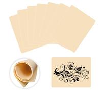 15 hojas de piel en blanco para práctica de tatuaje, piel falsa de 1 mm, doble cara, tatuaje, cejas, práctica de piel, almohadillas de silicona para tatuajes, principiantes, artistas, suministros de